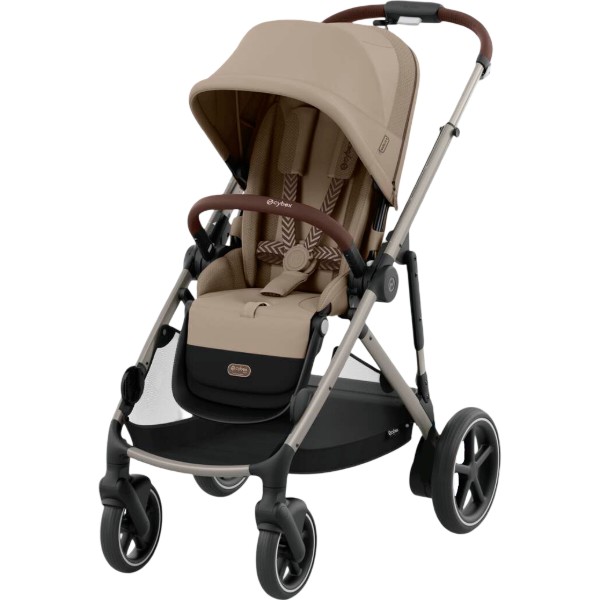 Фото - Коляска прогулочная Cybex eGazelle S TPE Almond Beige (524000547)